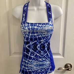 NWOT THE NORTH FACE Women’s Vaporwick Tie Dye Sports Bra Running Top Size XS